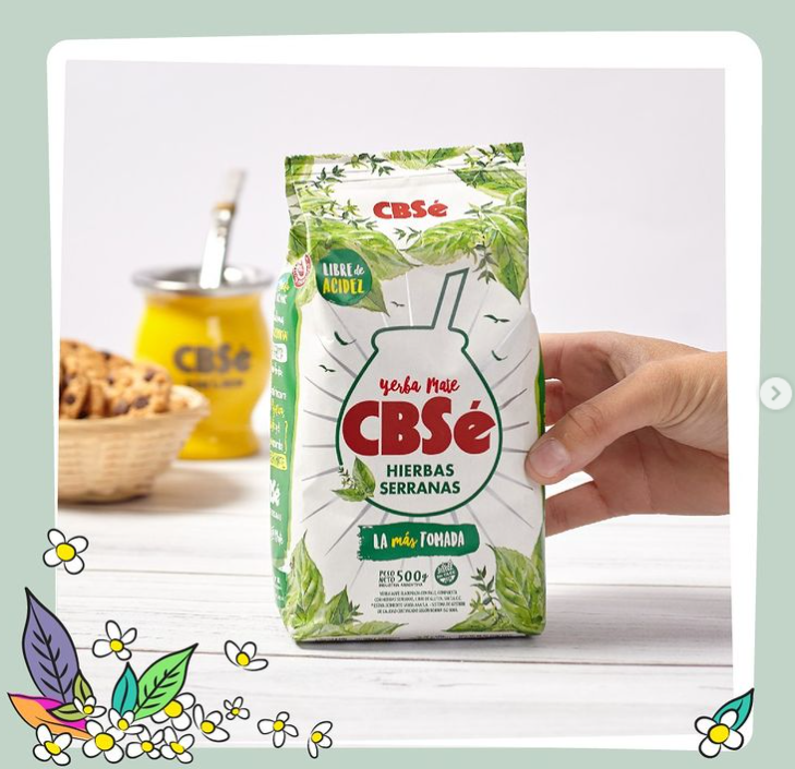 Yerba Mate Cbsé Hierbas Serranas 500 g.