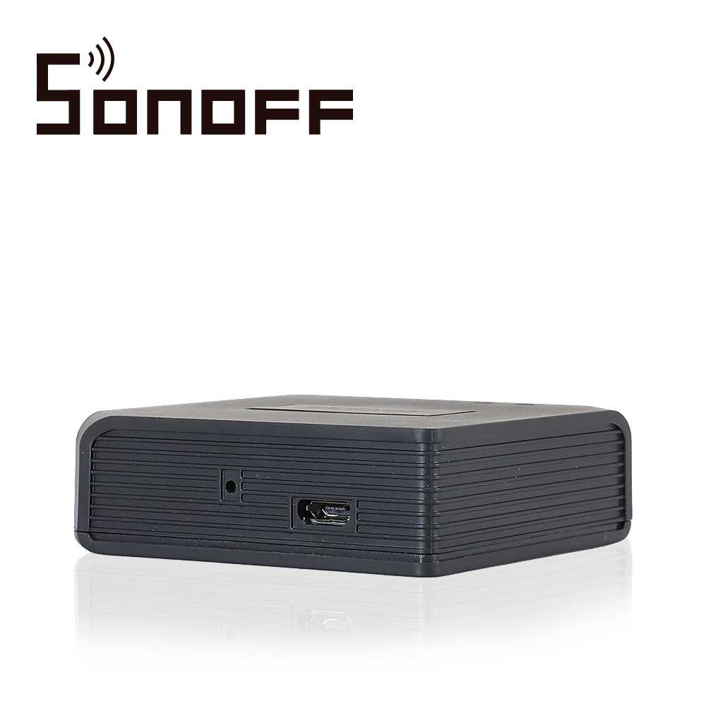 COMUNICADOR RF SONOFF RFBRIDGE433 SMART INALAMBRICO WIFI PARA IOS Y ANDROID COMPATIBLE CON ALEXA/GOOGLE HOME/NEST/IFTTT WIFI 2.4GHZ HASTA 16 DISPOSITIVOS RF 433 MHZ SOPORTA CONTROL REMOTO PARA INTERIOR DE 433MHZ (MODELO REMOTE 433 NO INCLUIDO)