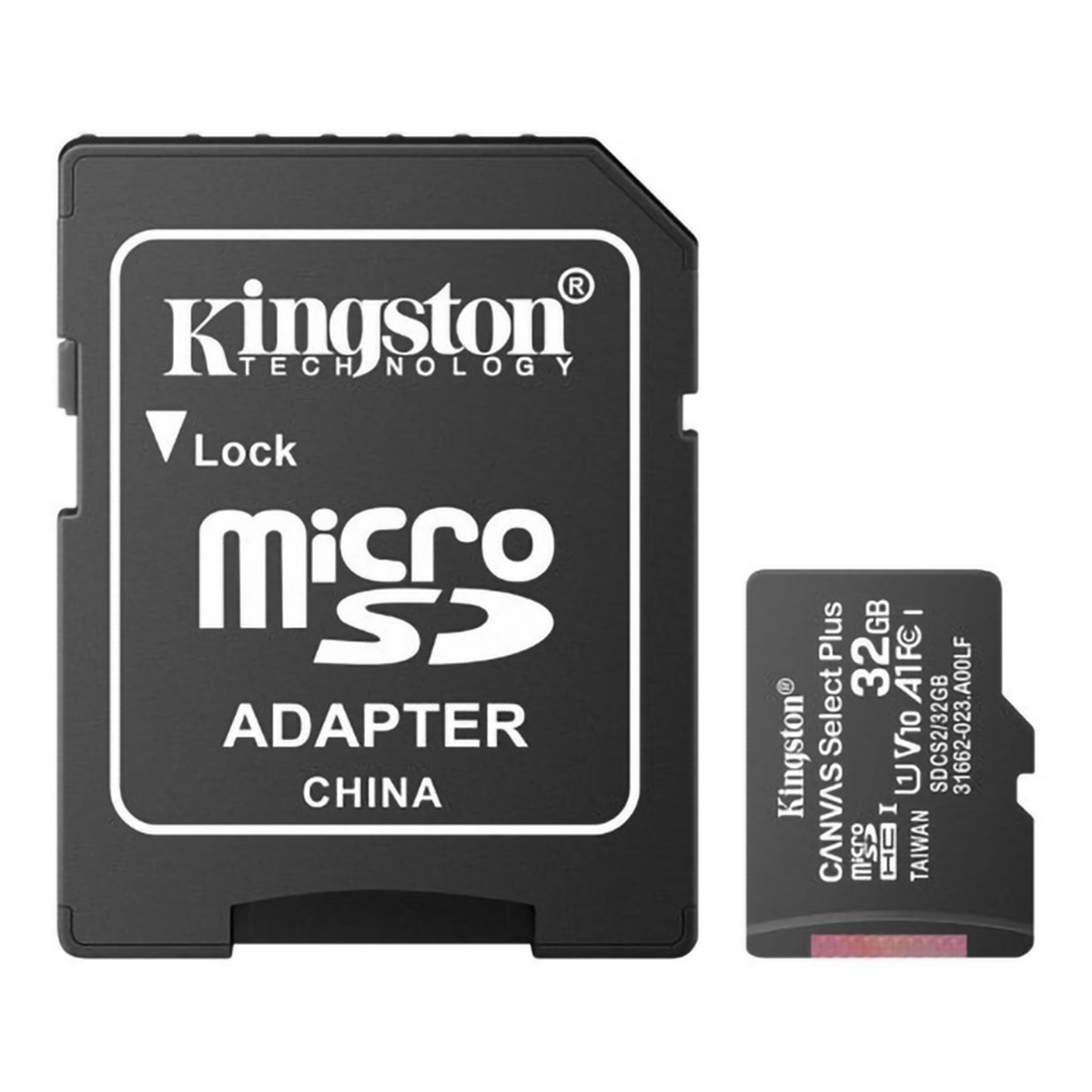 Memoria Micro SD de 32 GB Clase 10 Kingston.