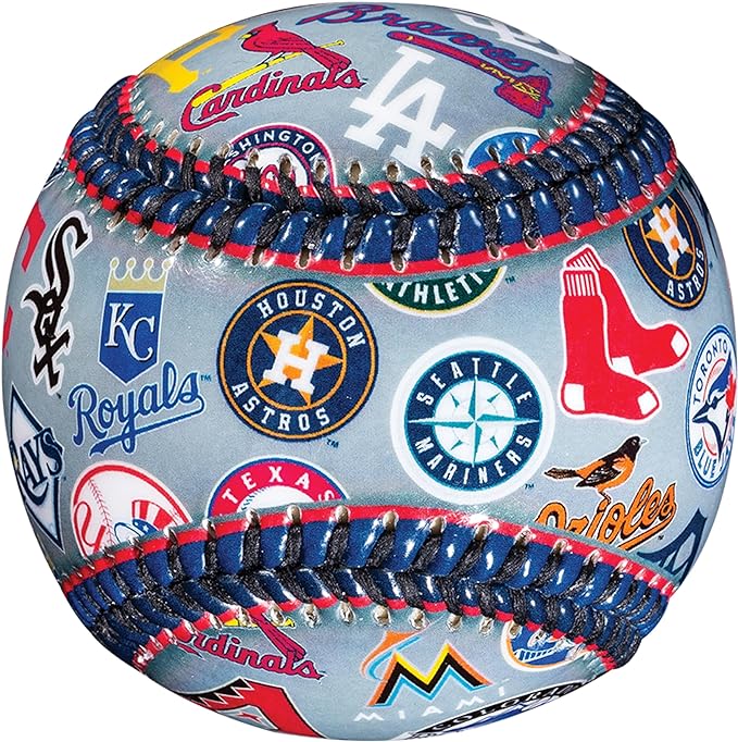 A Franklin Sports MLB Pelota con los Logos de Todos los Equipos.