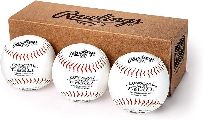 A Rawlings - Pelotas de béisbol para jóvenes o Entrenamiento (Caja de 3 o 12)