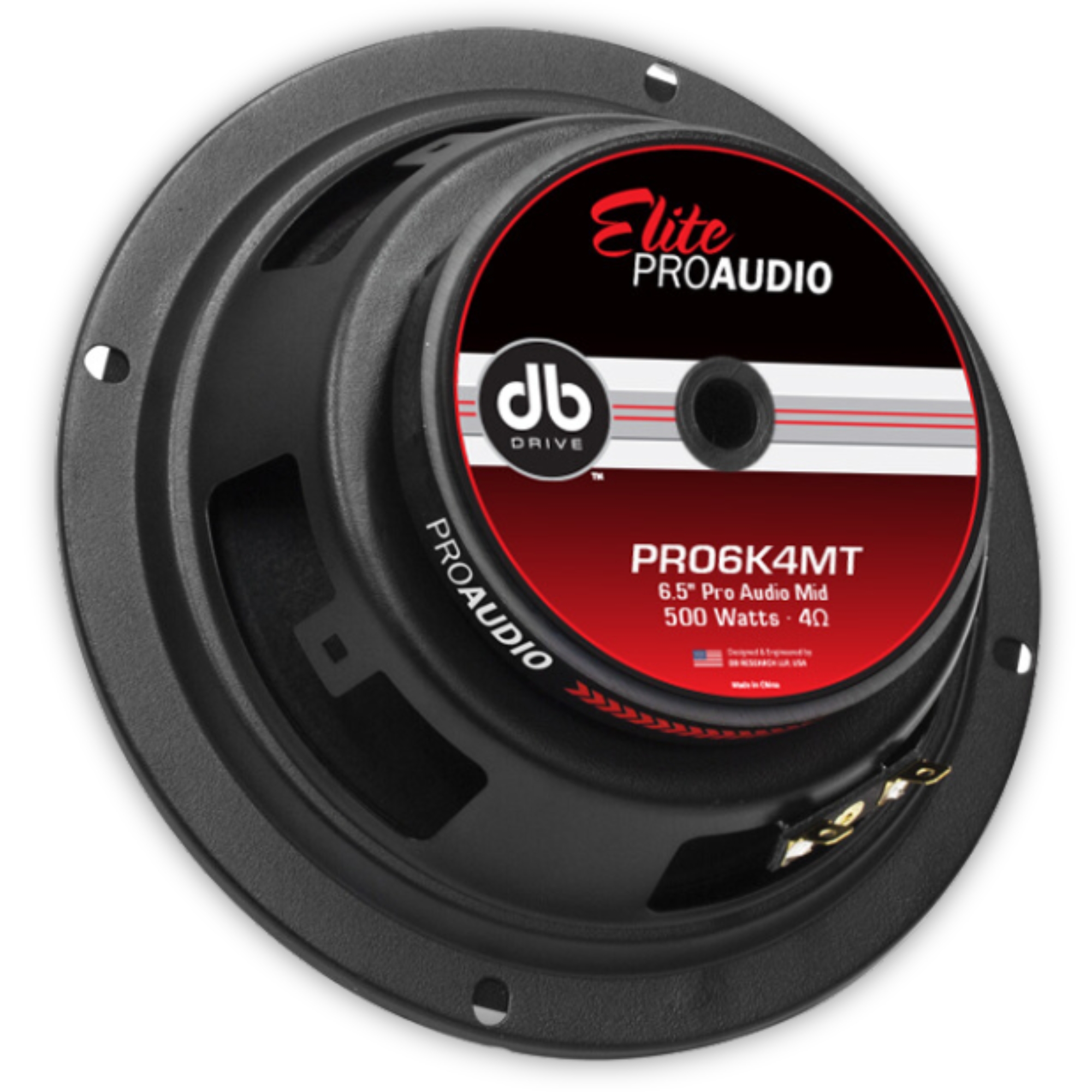 Set De Medios Rangos Open Show DB Drive PRO6K4MT 500 Watts 6.5" 4 Ohms.