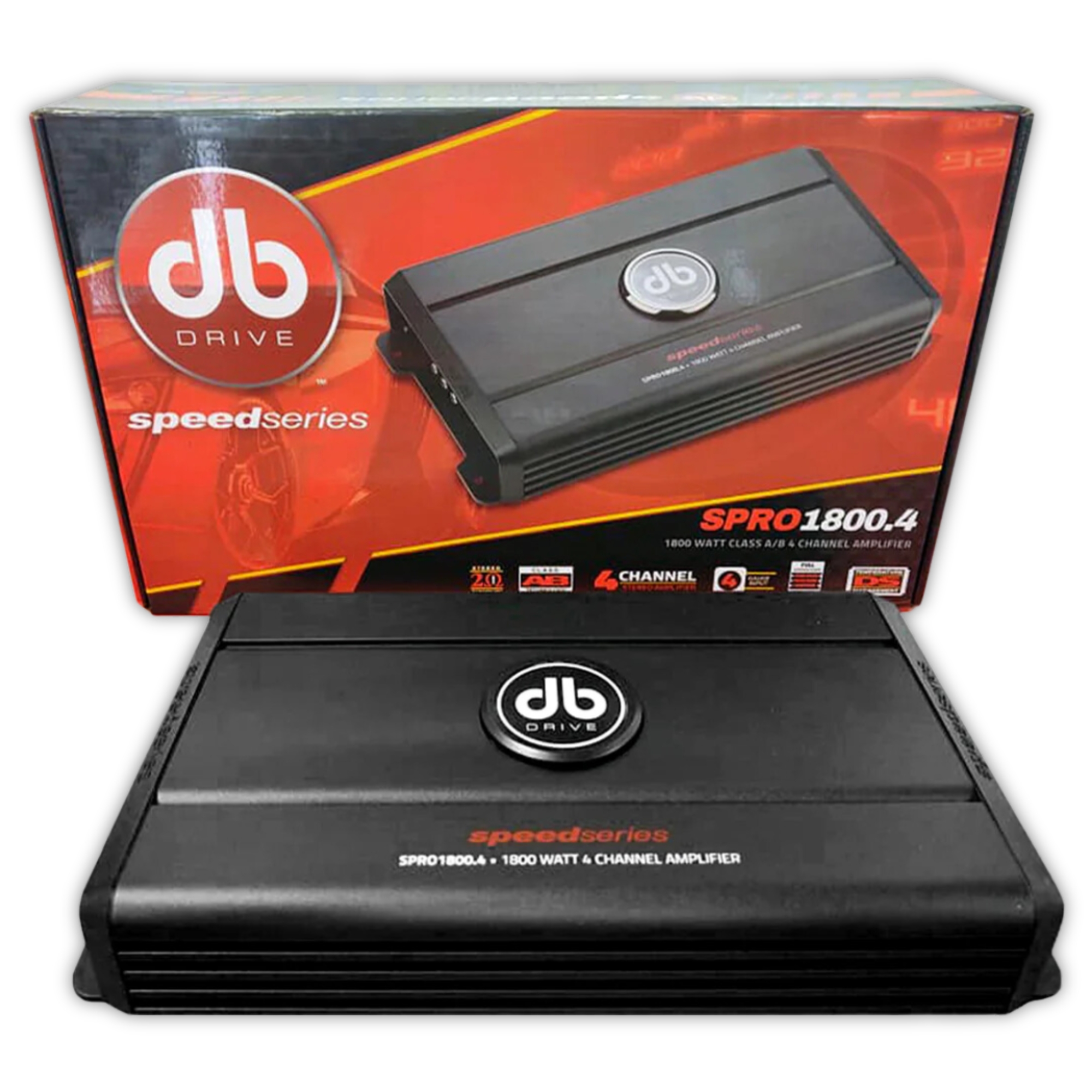 Amplificador 4 Canales Db Drive Spro1800.4 1800w 2ohms .