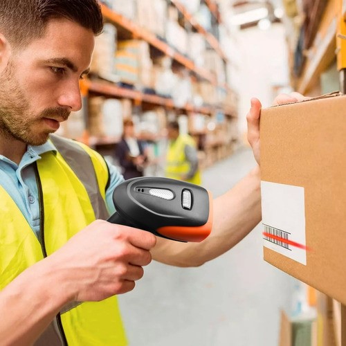 Lector De Código Barras 1d/2d Inalámbrico Láser Lector Qr