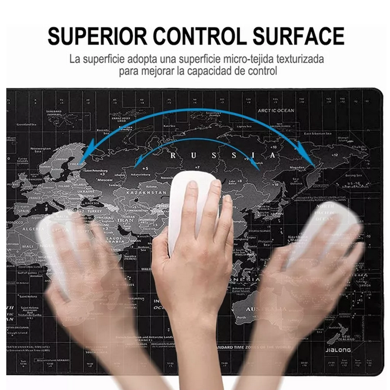 Mouse Pad Gamer Alfombrilla Raton Antideslizante 80x30cm