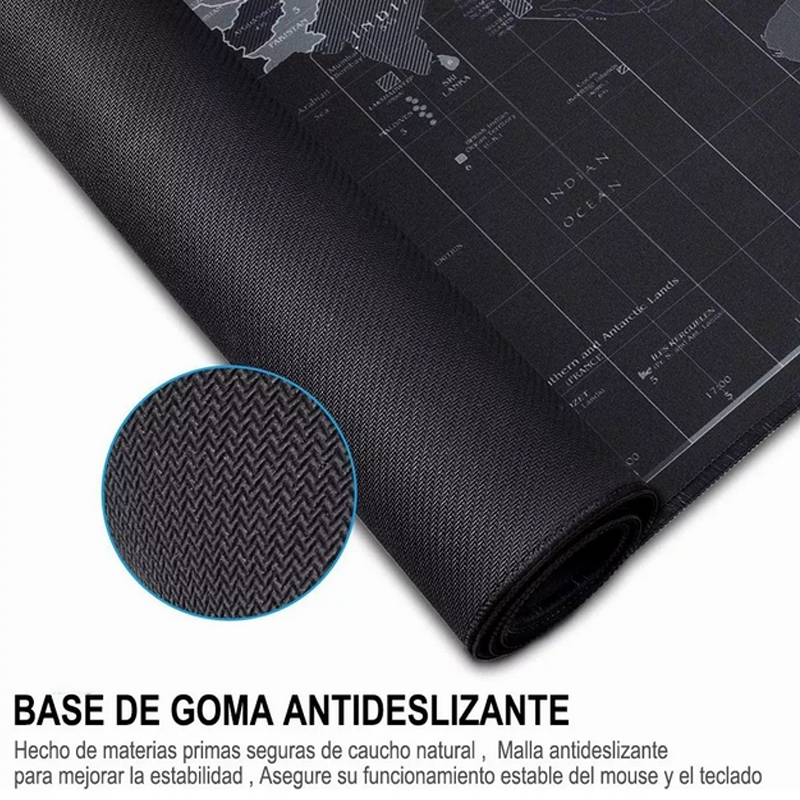 Mouse Pad Gamer Alfombrilla Raton Antideslizante 80x30cm