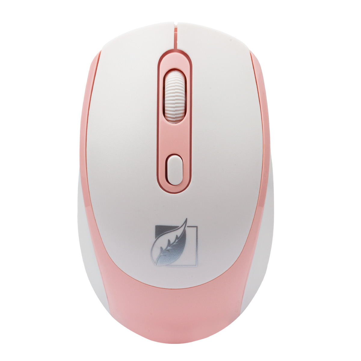 Kit Teclado Y Mouse Green Leaf Rosa