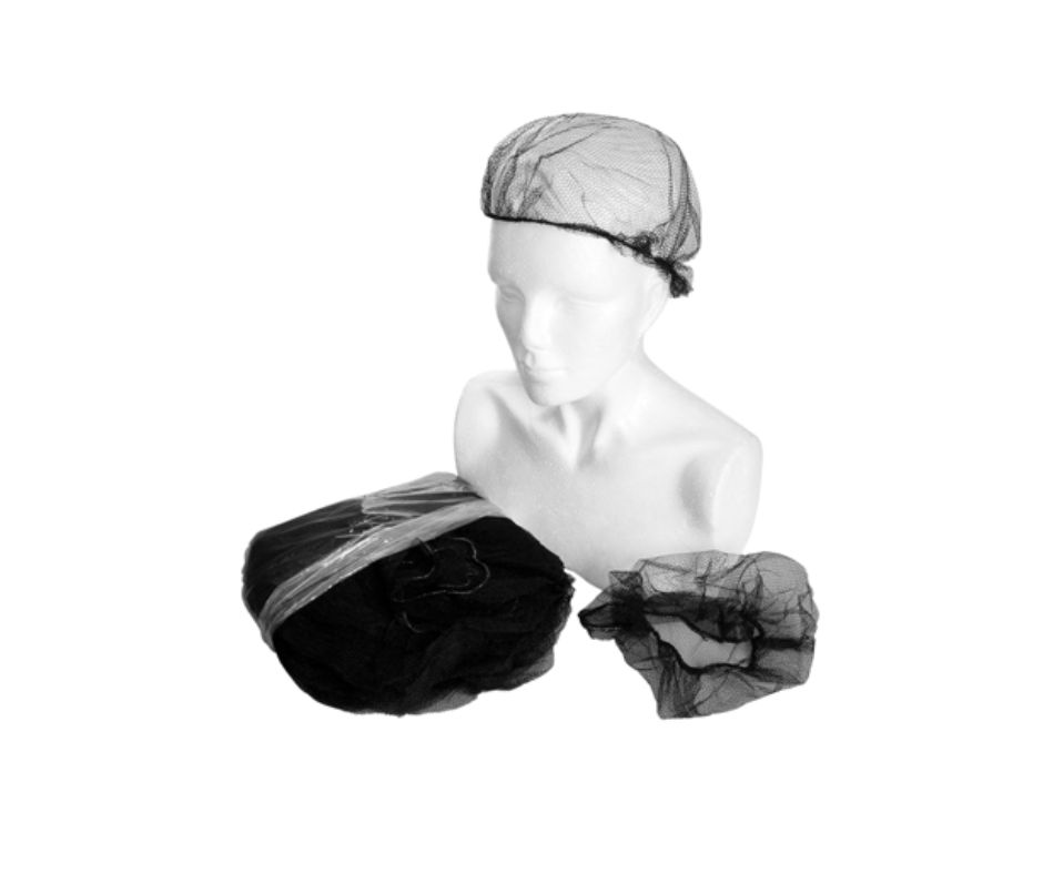 COFIA RED NEGRA MALLA GRUESA (100 PZAS)