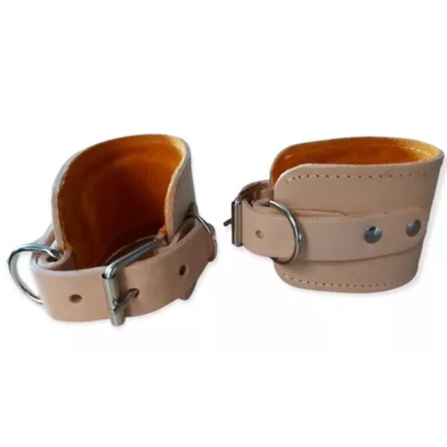 Grilletes Para Tobillo Energy Z De Piel Para Gym