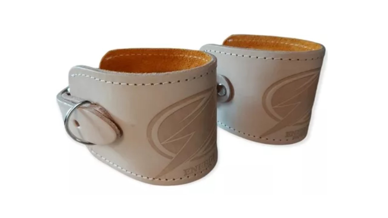 Grilletes Para Tobillo Energy Z De Piel Para Gym