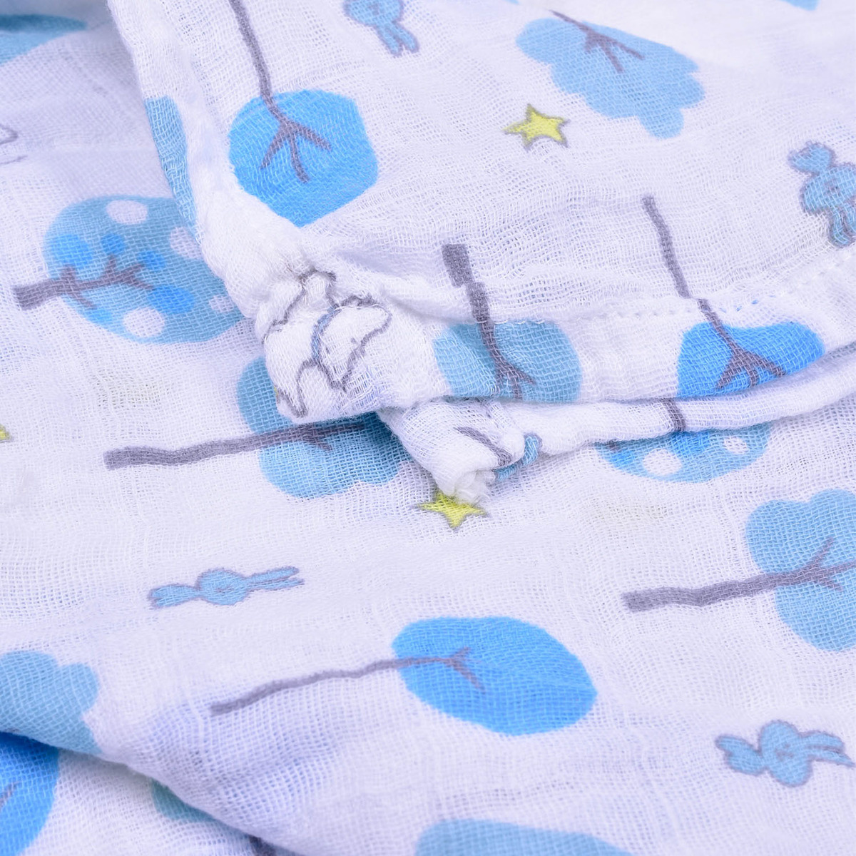 Set de 2 Sabanas Muselinas para Bebe Suave Trasnpirable