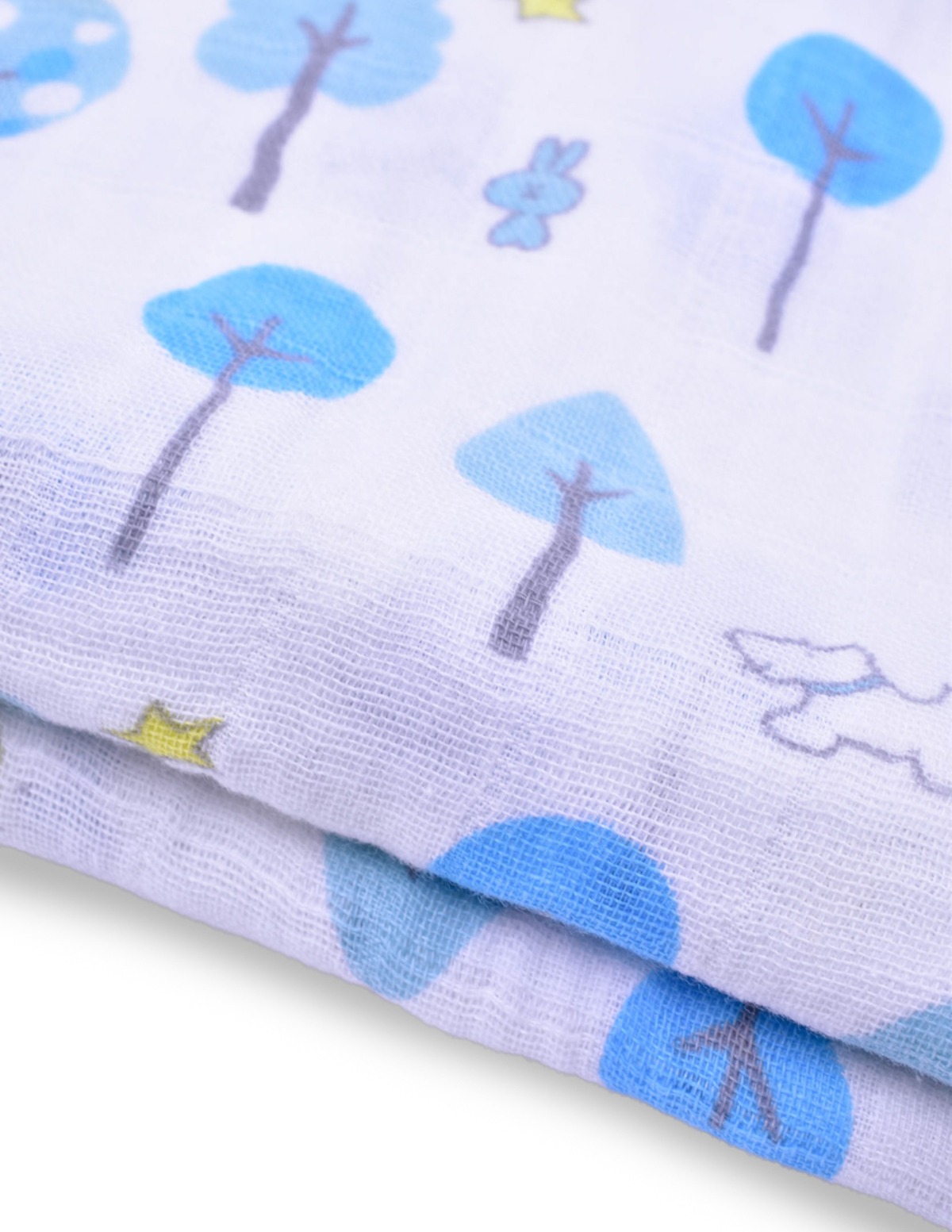 Set de 2 Sabanas Muselinas para Bebe Suave Trasnpirable