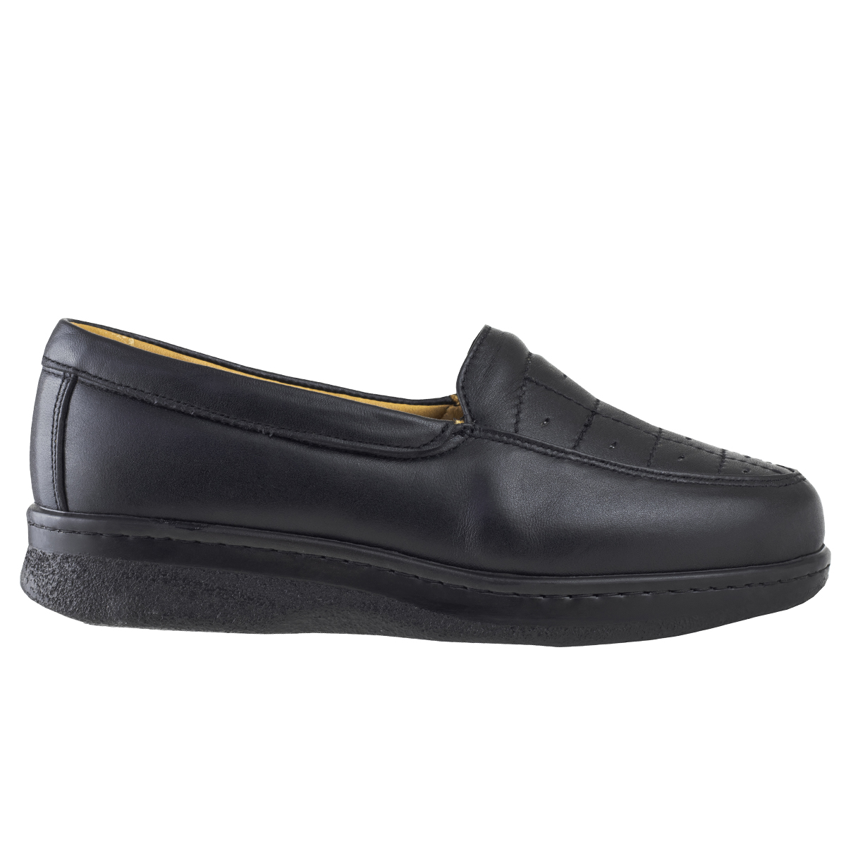 Zapato Mocasín Mujer Terapie Para Pie Diabético Confort 122 Negro Original.