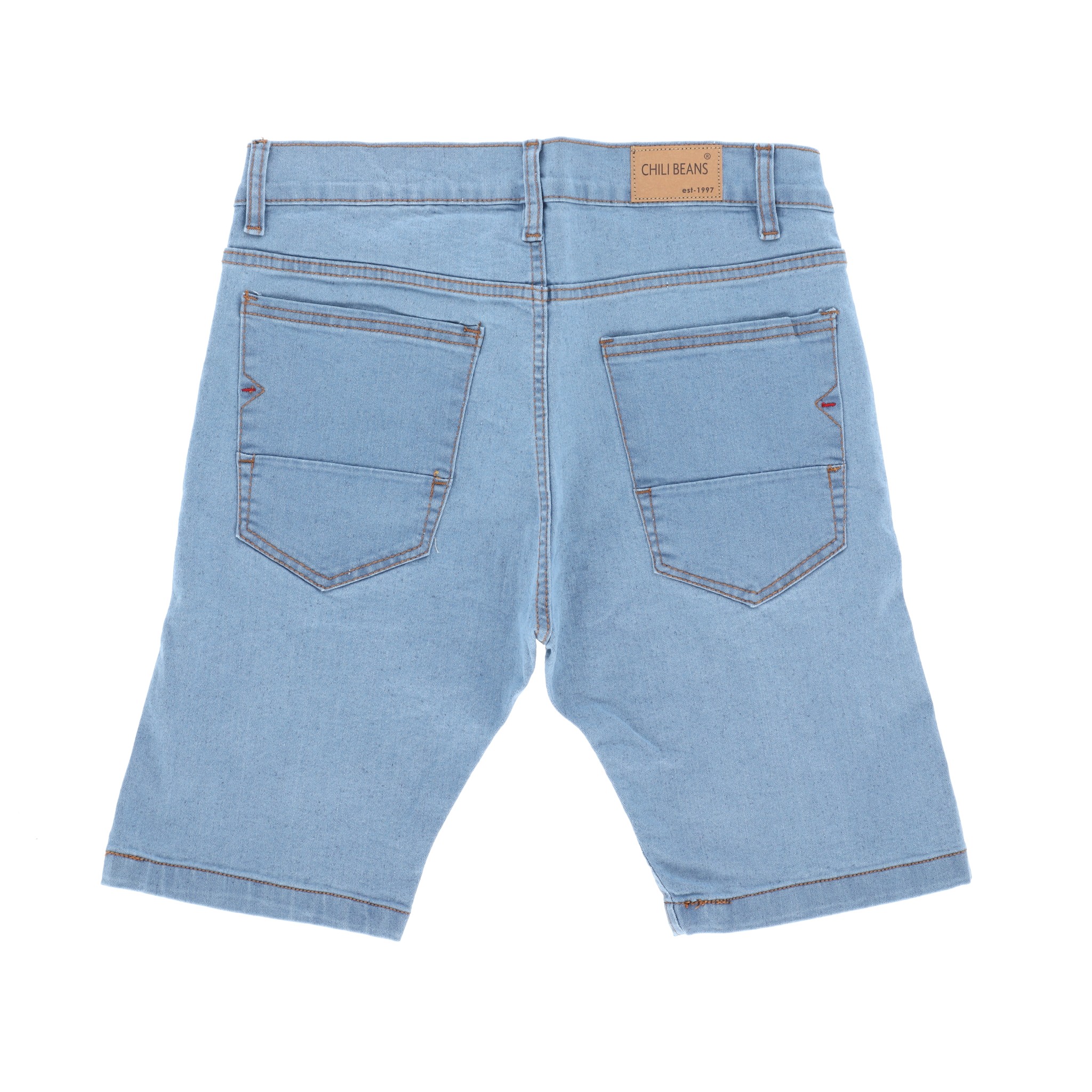 Bermuda De Mezclilla Claro Para Hombre CHB Chili Beans Clothing Co..