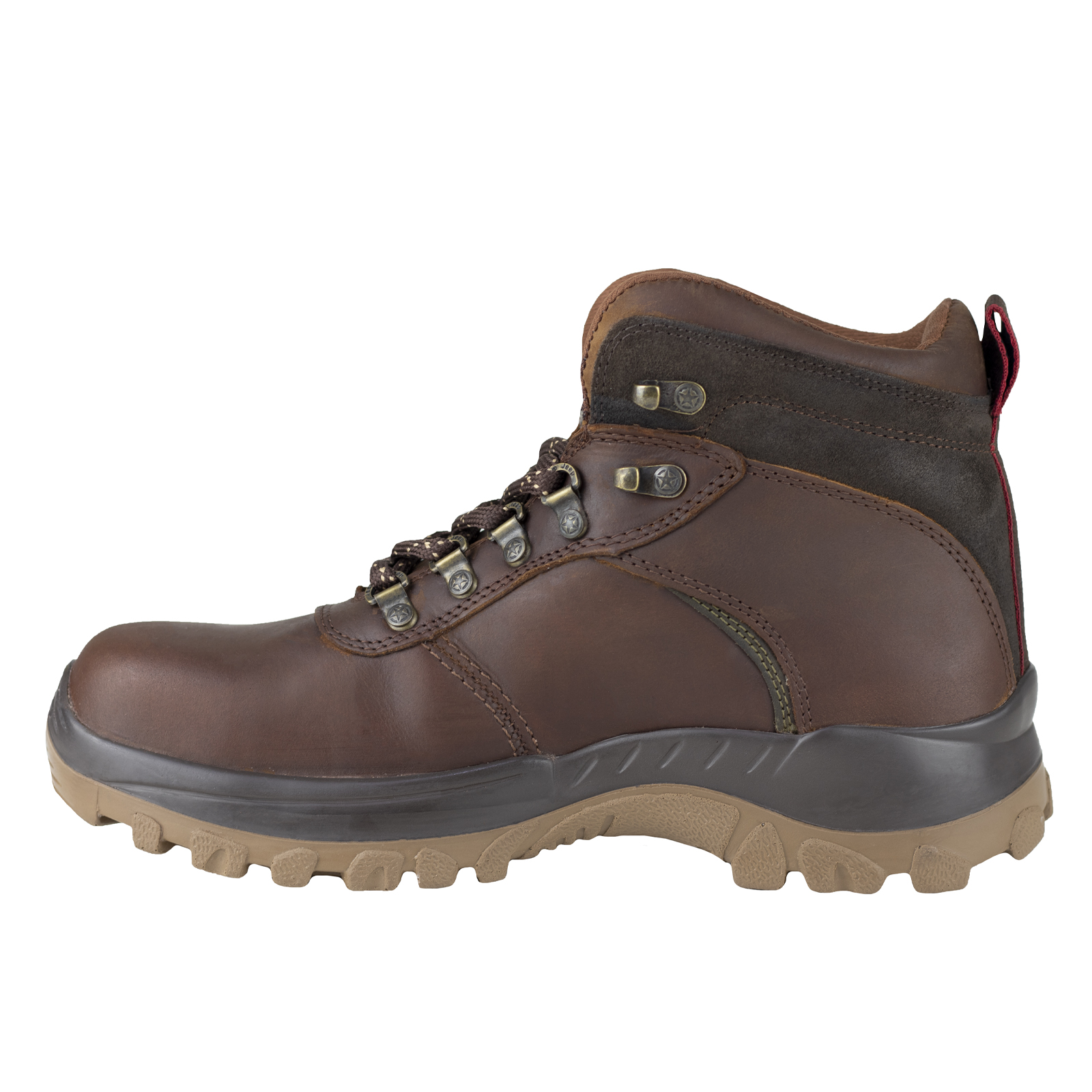 Bota De Seguridad Industrial Trabajo Jeep Hombre 18000 Bronce.
