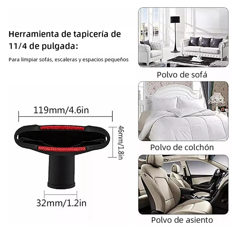 Accesorios De Repuesto Para Aspiradora, 32 A 35 Mm, 6 Pzs.