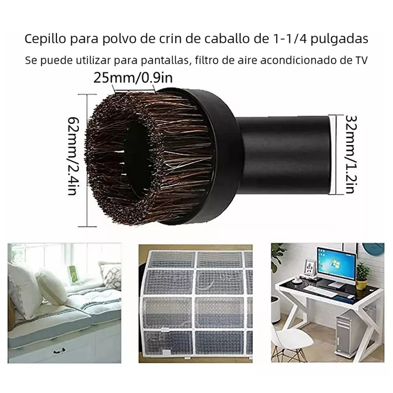 Accesorios De Repuesto Para Aspiradora, 32 A 35 Mm, 6 Pzs.