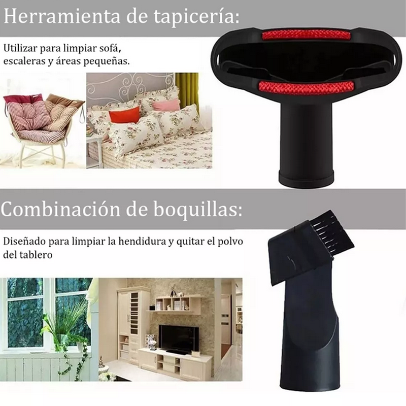 Accesorios De Repuesto Para Aspiradora, 32 A 35 Mm, 6 Pzs.