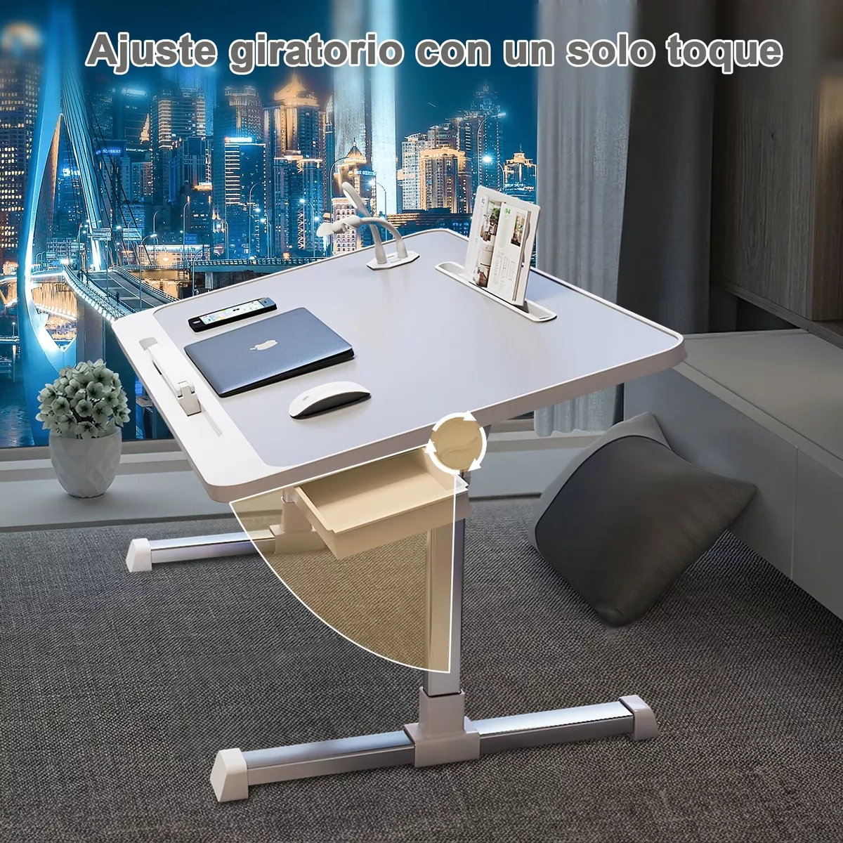 Mesa Plegable De Elevación De Computadora Para Cama