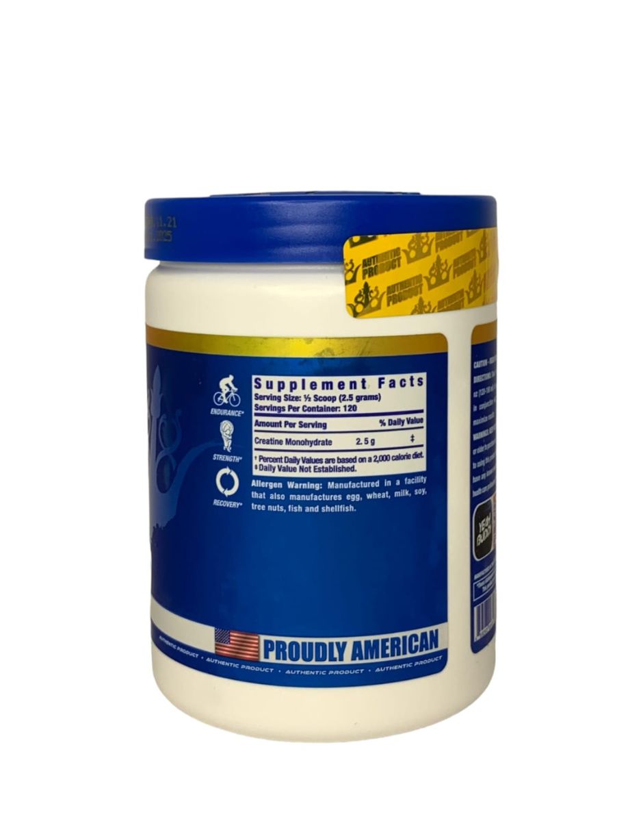 Creatina Ronnie Coleman 300 Gr 120 Serv .