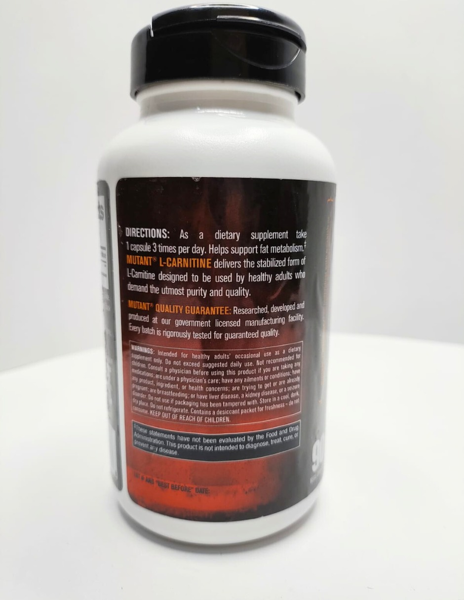 Carnitina Mutant (90 caps).