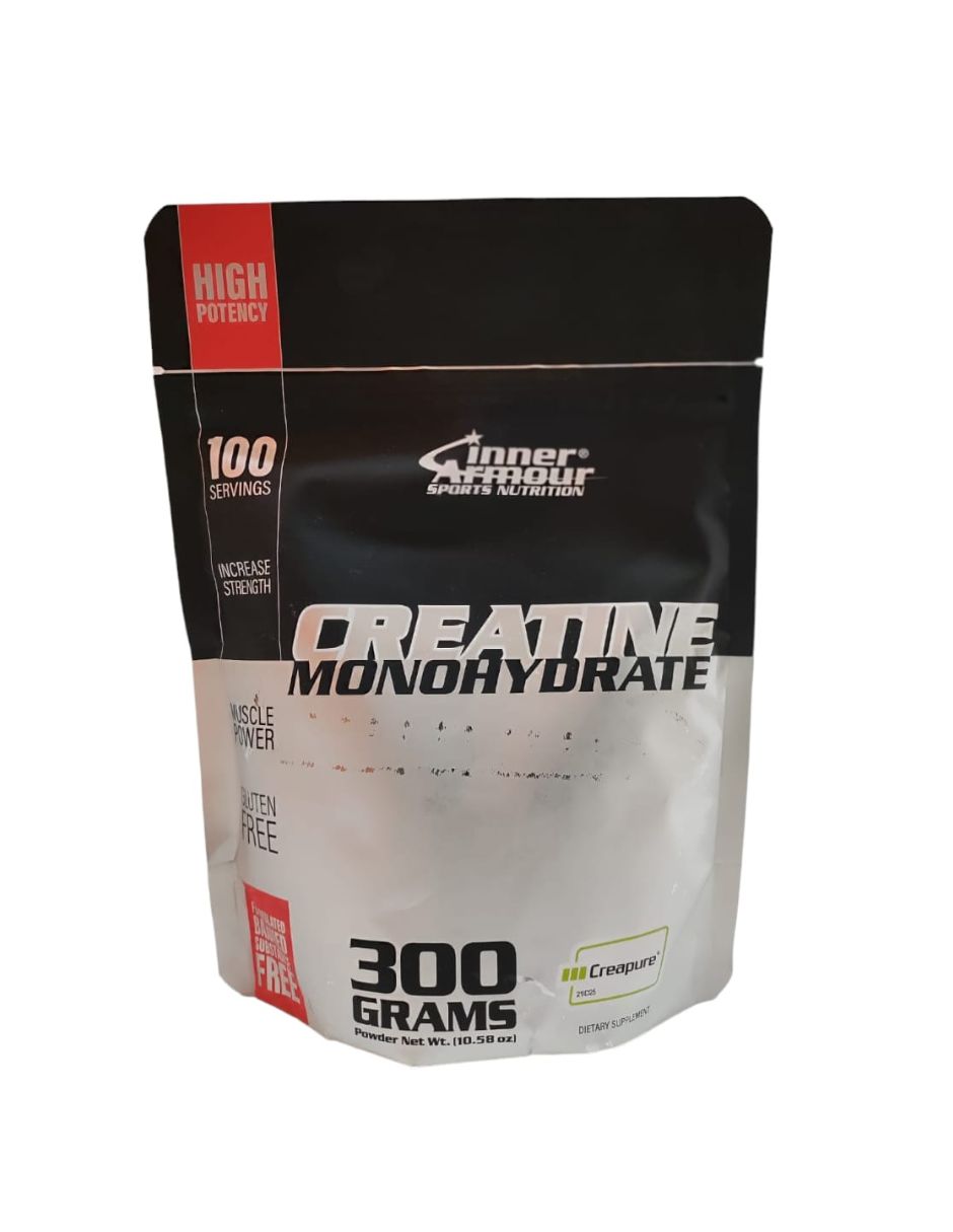 Creatina Monohidratada Inner Armour 300gr (100 serv) .