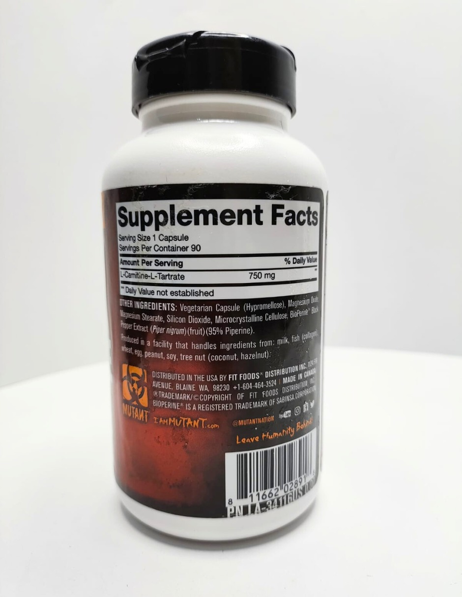 Carnitina Mutant (90 caps).