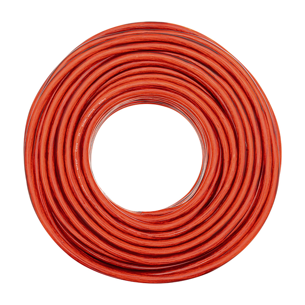 Cable Rojo De 8 Awg Mitzu Libre De Oxígeno 07-3008rd