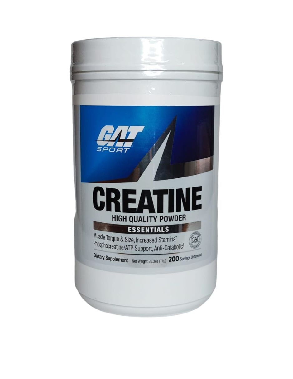 Creatina 1kg 200 serv GAT.
