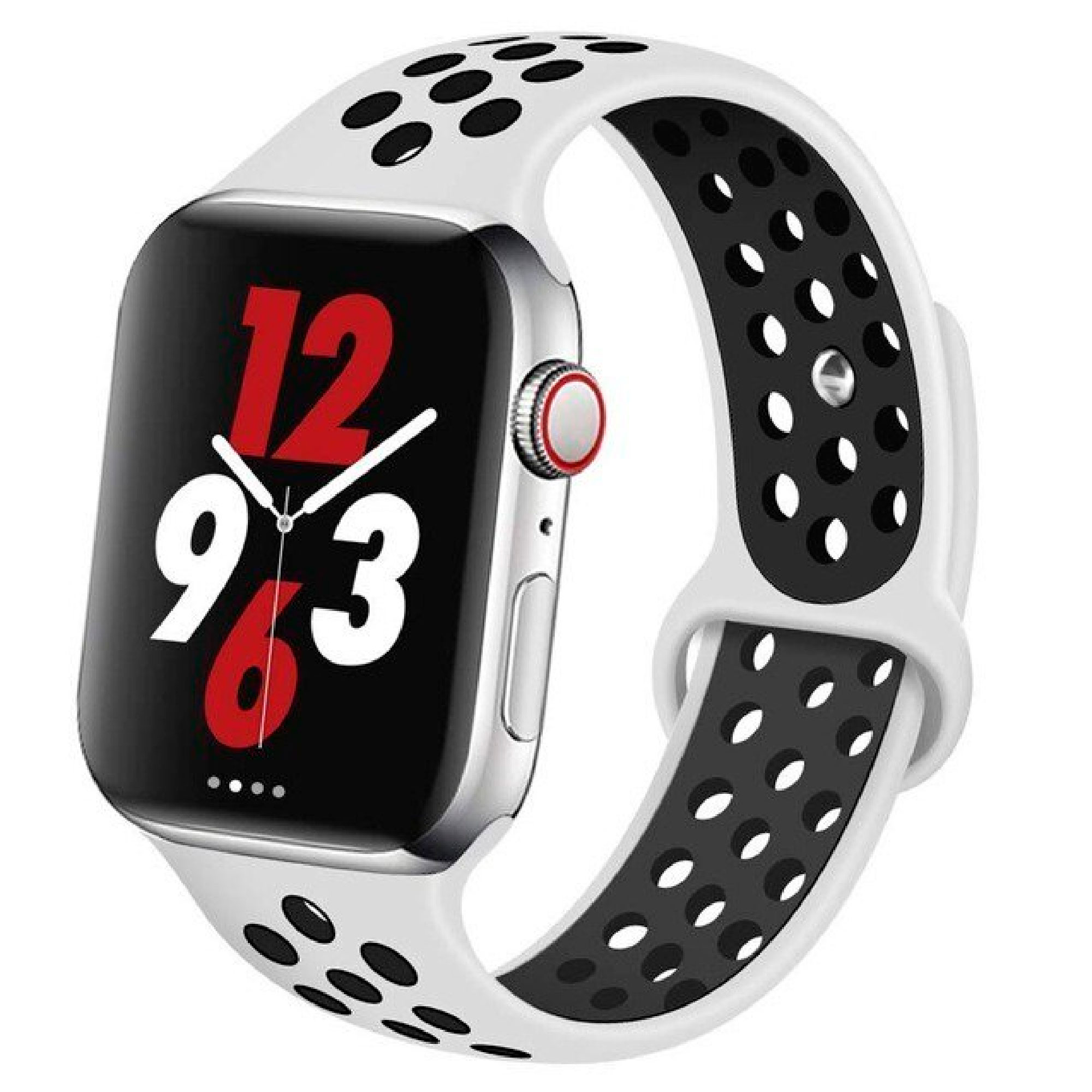 Reloj Smartwatch VAK f9 IP67 Metal Apple Health pasos Calorias Blanco