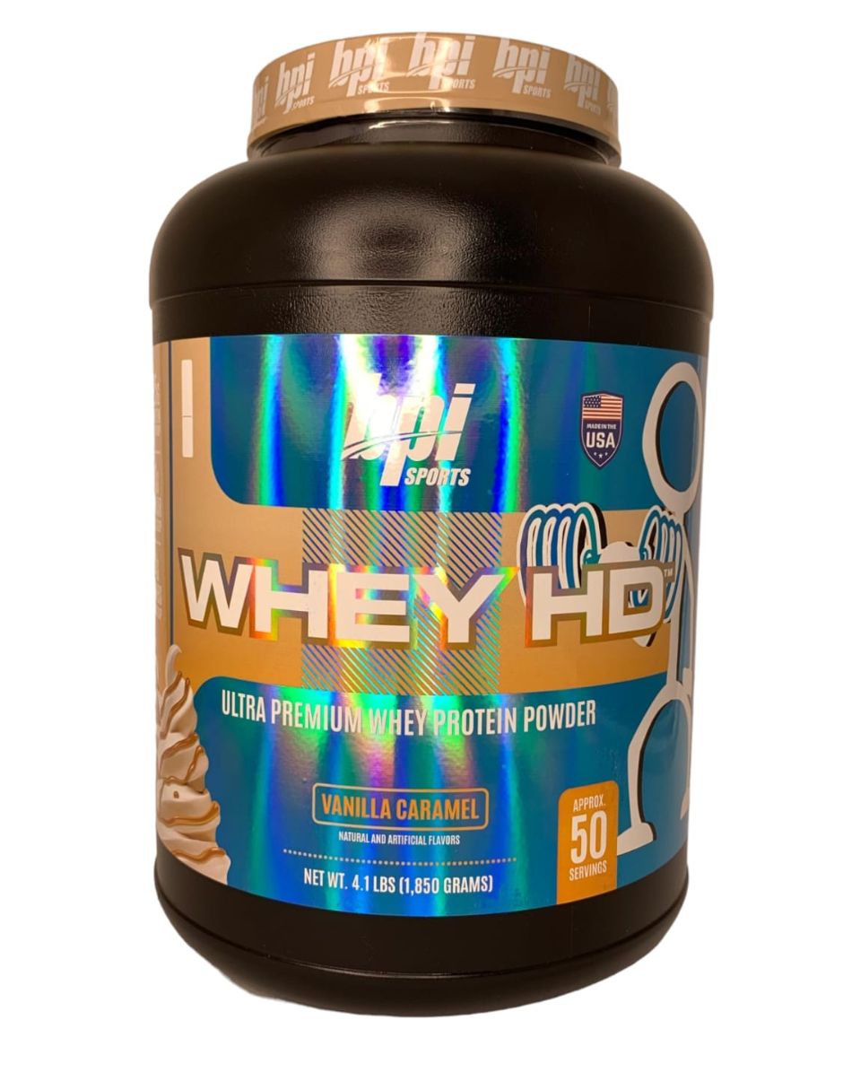 Proteina Whey Hd Bpi  5lb (50serv) Vainilla.