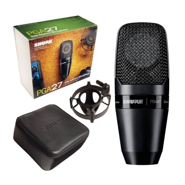 Micrófono Shure Pga27-lc Condensador Para Voz, Cardioide