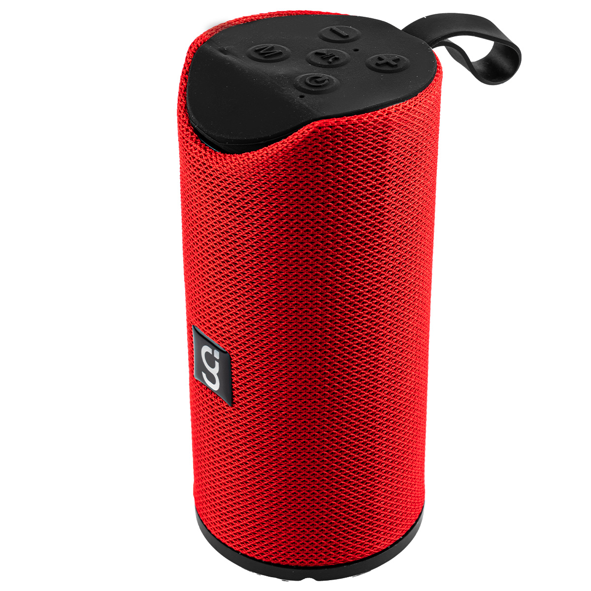 Bocina Cilindro 18-9141RD Portatil Bluetooth® Manos Libres Recargable Color Rojo