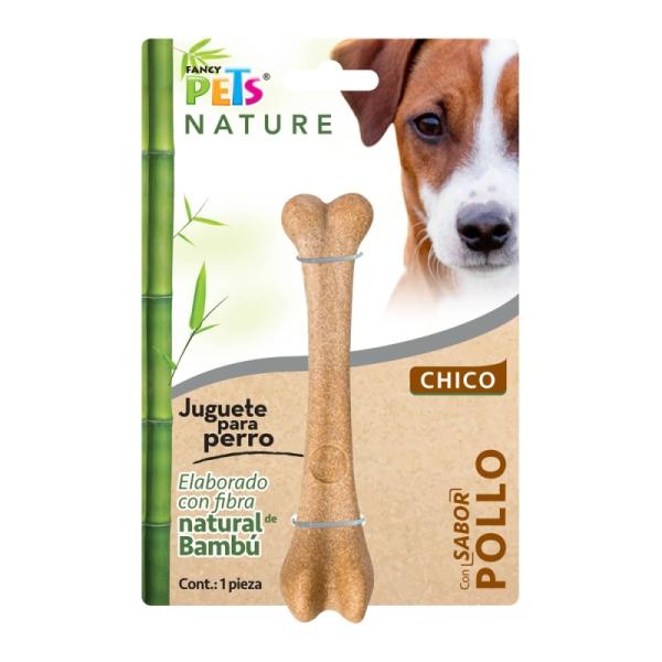 Juguete Hueso Bambu Chico Sabor Pollo Perro Fancy Pets