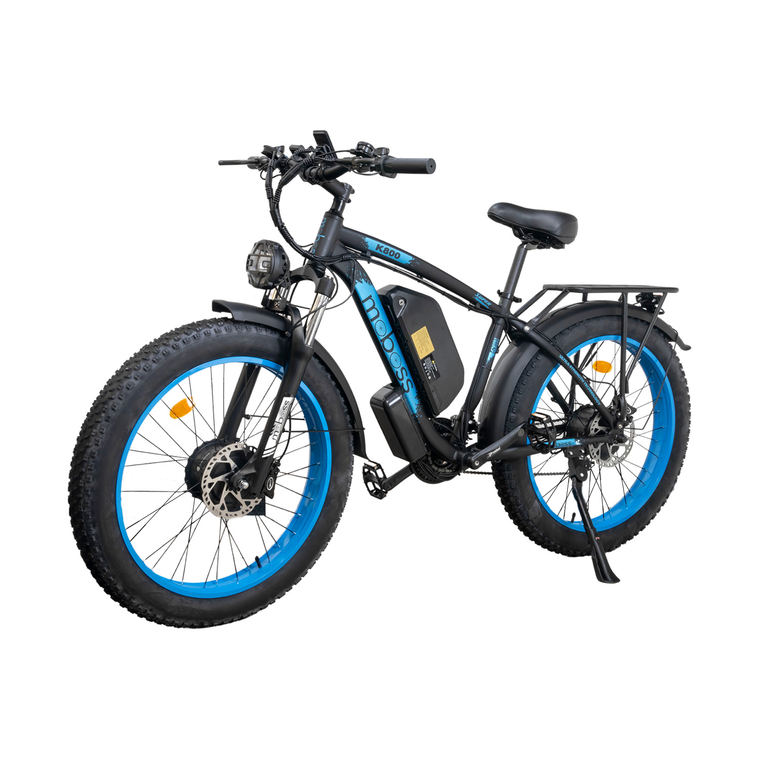 Bicicleta Eléctrica de Montaña Fatbike Moboss K800 Doble motor