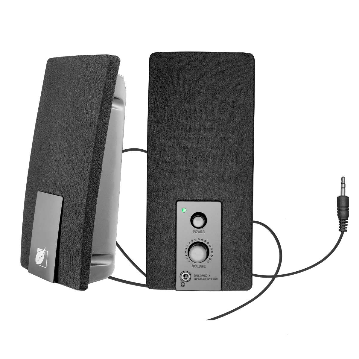 Bocinas Amplificadas Green Leaf Multimedia Usb 3w 18-9205