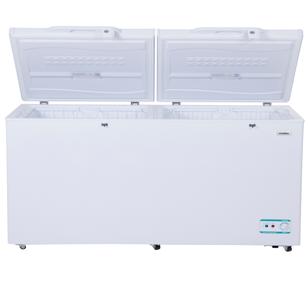 Congelador Horizontal Mabe CHM15BPL4 15 Pies / 2 Puertas Blanco ORTY65 ENTREGA SÓLO VÁLIDA EN LA CIUDAD DE MÉXICO Y ZONA METROPOLITANA
