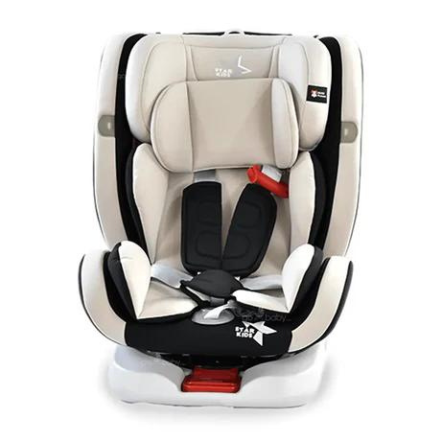 Silla De Auto Para Bebé Starkids Centauro 360° Isofix - Gris