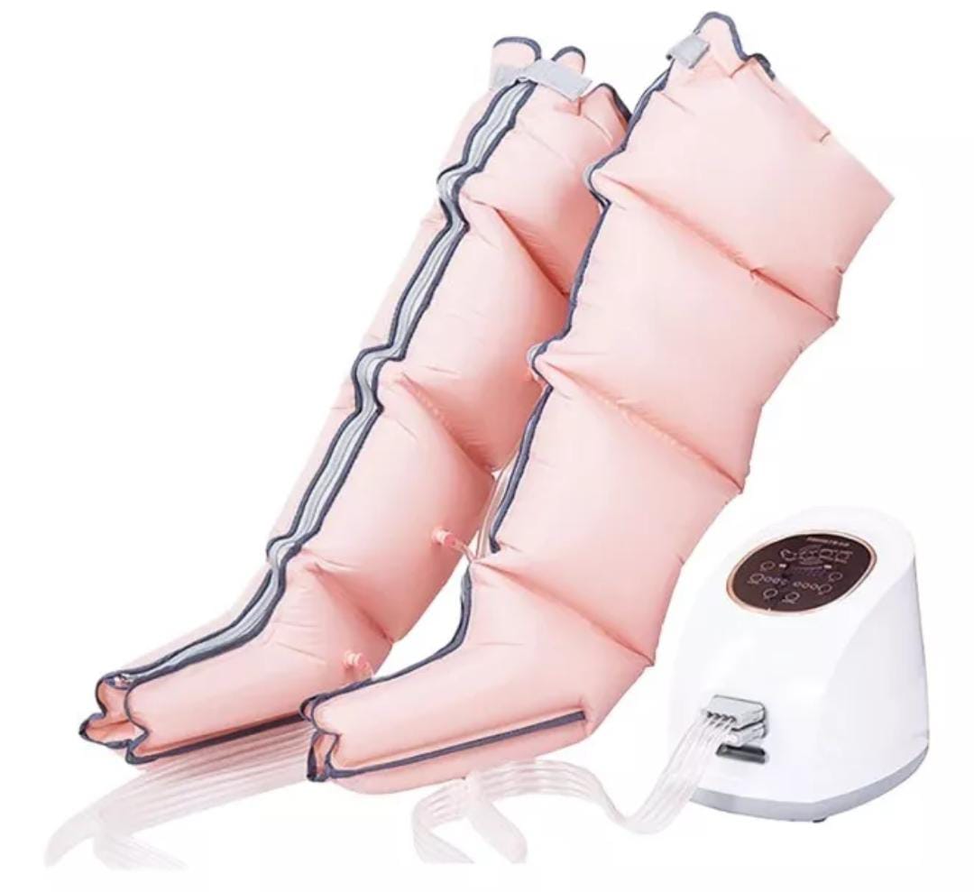 Presoterapia Masajeador Piernas Compresión Botas BR1 Rosa