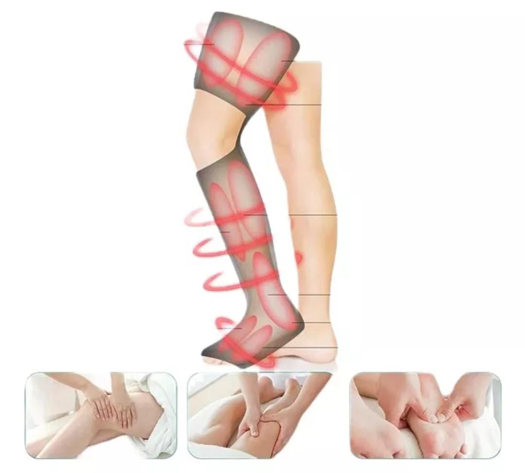 Presoterapia Masajeador Piernas Compresión Botas BR1 Rosa
