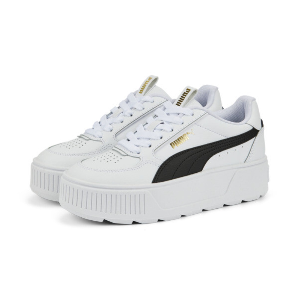 Puma basket platform bianche sale