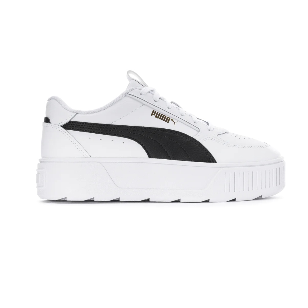 Tenis Casual Puma Karmen Rebelle Jr. Blanco/Negro 388420 02.
