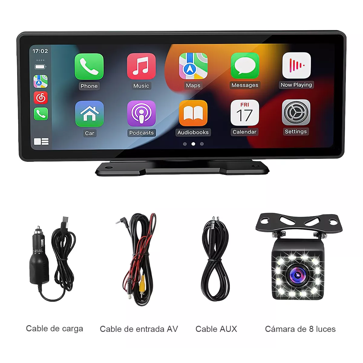 Estéreo Inalámbrico Para Coche 10 Para Apple Carplay +cámara