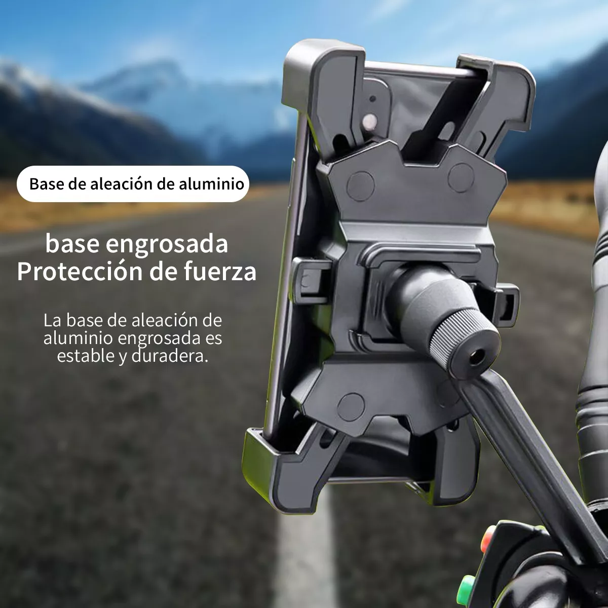 Soporte De Celular Moto/bicicleta 360° Base Celular Moto