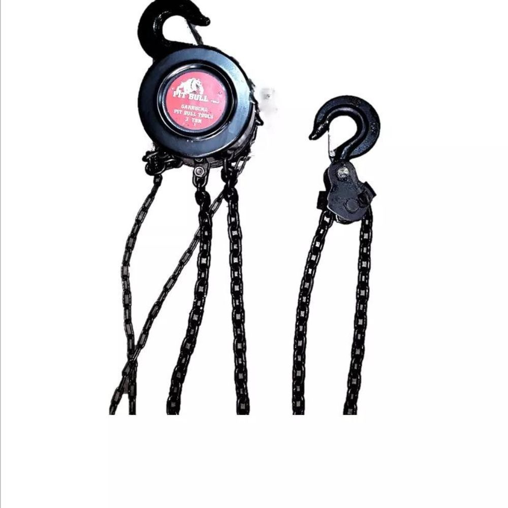 Garrucha 1 ton 4.5 mts de cadena polipasto, diferencial