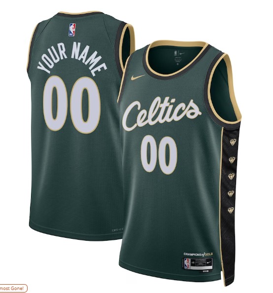 Nuevo Jersey Boston Celtics Verde Diamond Numeros y Nombre BORDADOS Tatum 0 Talla M