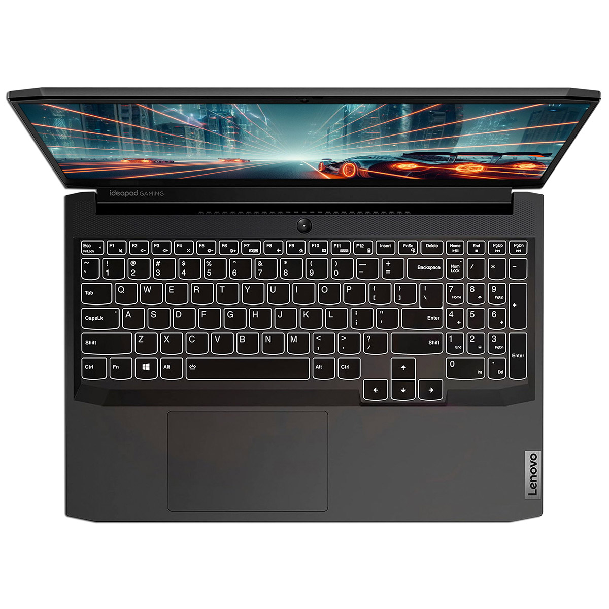 Laptop Gamer Lenovo IdeaPad Gaming 3: AMD Ryzen 5 5500H, RAM 8GB DDR4, SSD 512GB, Pantalla 15.6" LED, RTX 2050, W11H.