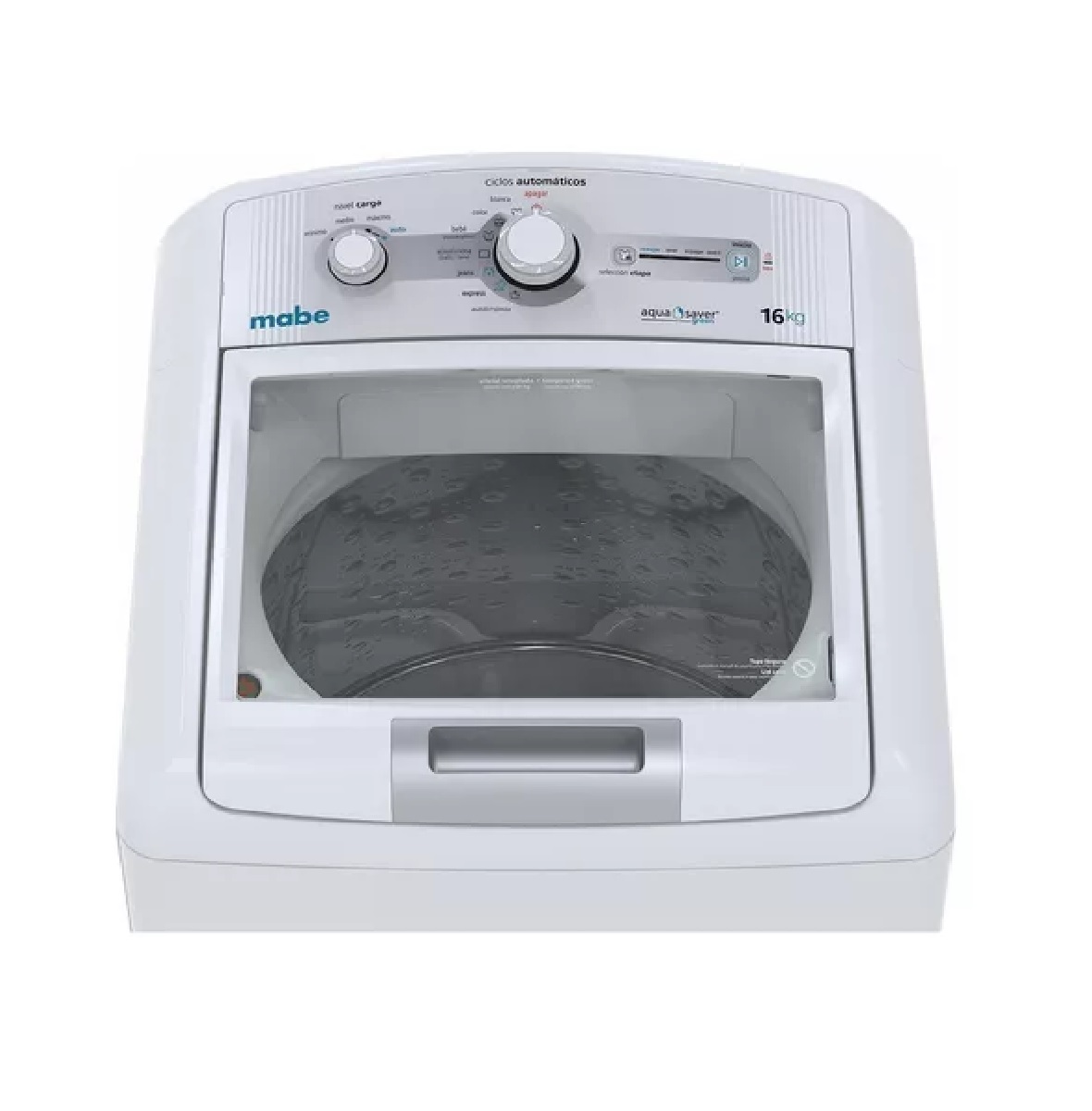Lavadora Automática Mabe Lma46102v Blanca 16kg 127 v.