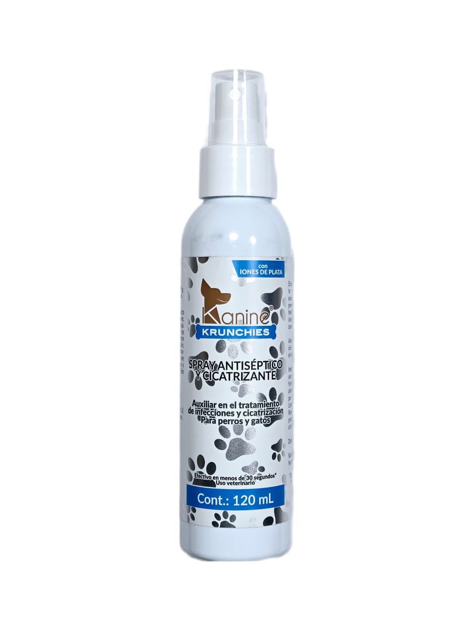 Kanine Krunchies Spray Antiseptico Y Cicatrisante 120 mL.