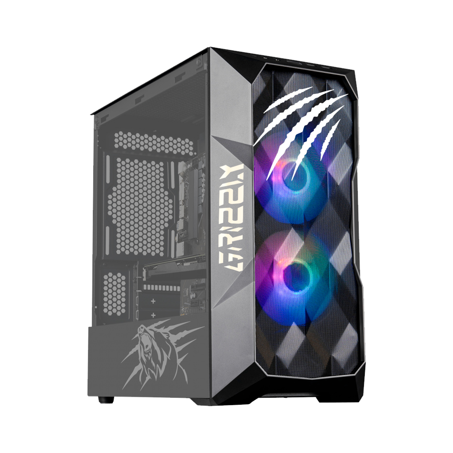 PC Gamer Grizzly Amd Ryzen 7 5700G 3.8 Ghz Nvidia Rtx 3060 Ram 16 Gb M.2 Nv2 1Tb Wifi BT.